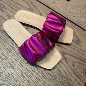 Pink sandals